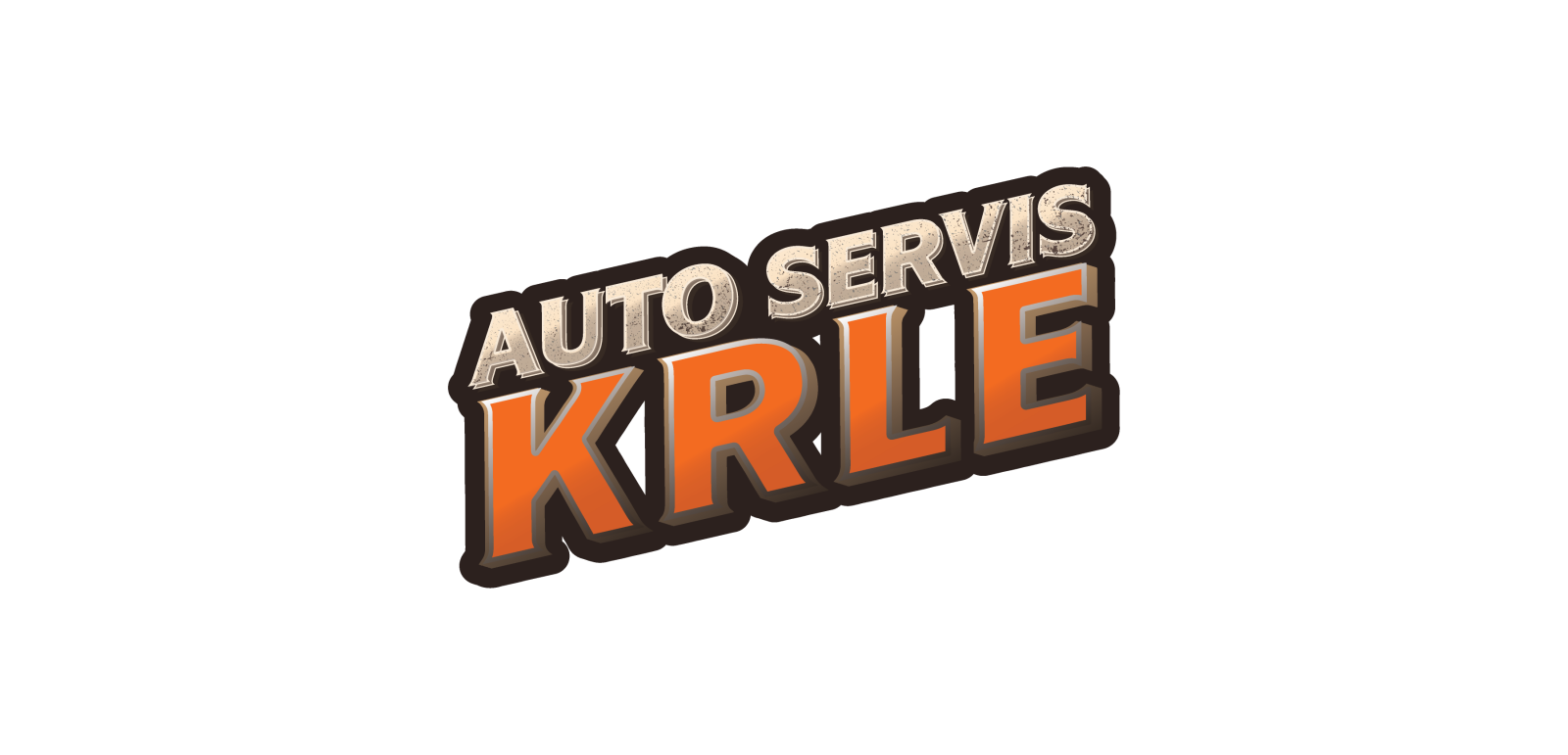 Narandzasti sportski auto u radionici